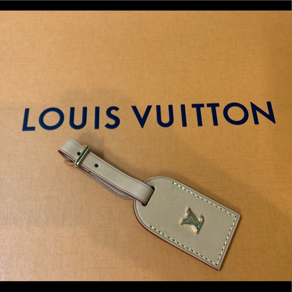 Louis Vuitton Vanchetta Small Luggage Tag NEW